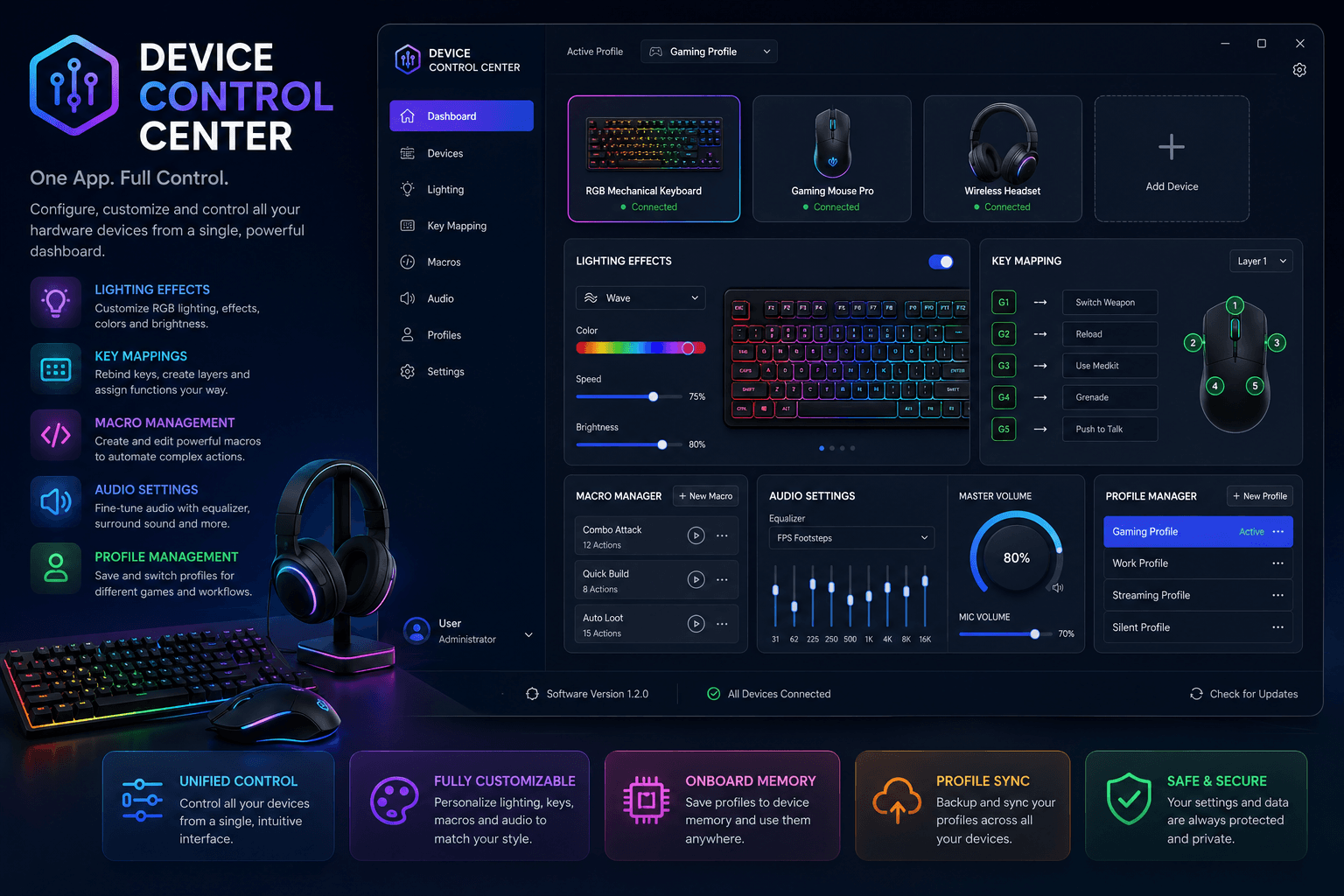 Device Control Center